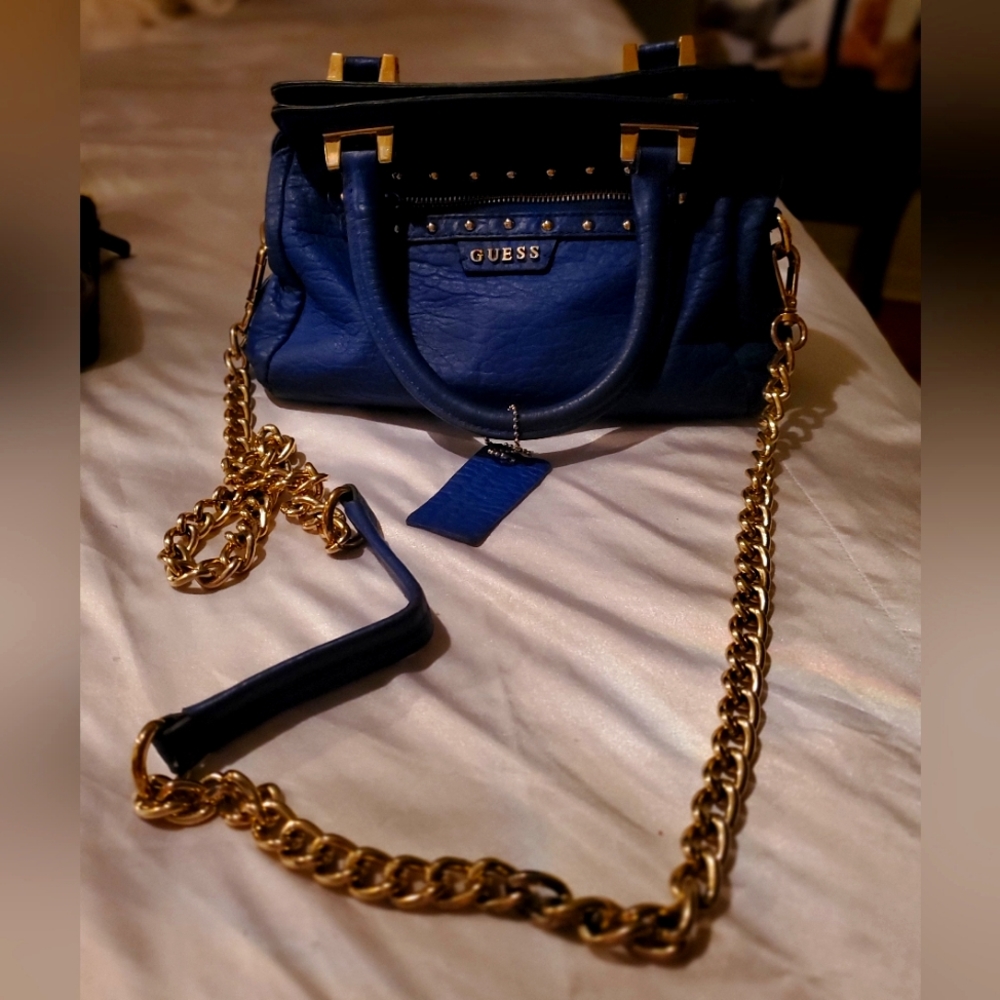 COPY - Cobalt Blue Guess Minipurse